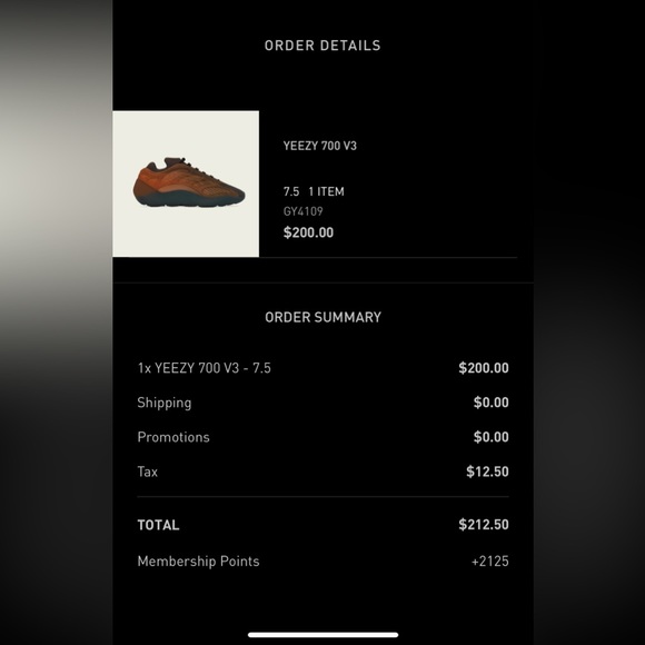 Brand new with tags Yeezy 700 V3 Copper Fade - Picture 9 of 9